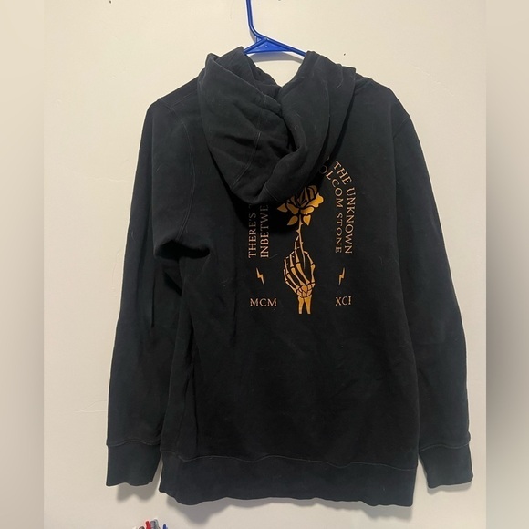 Volcom Black Cowl Neck Sweater - Picture 3 of 4